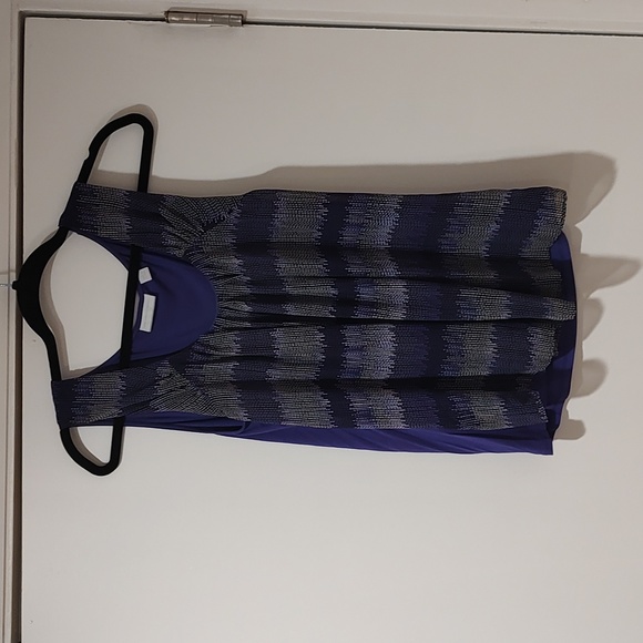 New York and company top sleeveless size large made in Vietnam cotton poly mix L - Picture 1 of 4